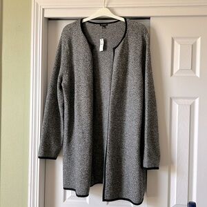 Talbots open cardigan, size XL